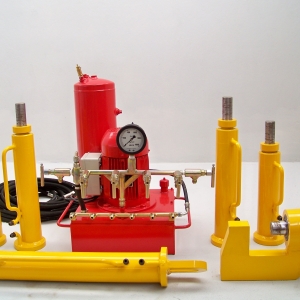 CONJUNTO HIDRÁULICO PARA DESEMPENO DE CHASSIS